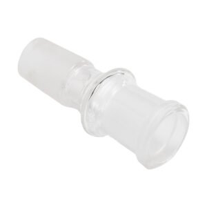 18mm female to 18mm male glass adapter