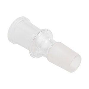 18mm female to 18mm male glass adapter