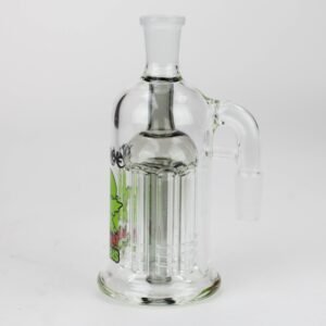 xtreme 5" glass bong tree arms diffuser ash catcher