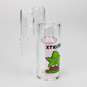 xtreme 5" glass bong showerhead diffuser ash catcher
