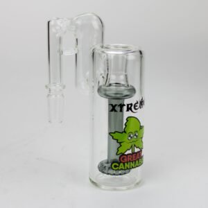 xtreme 5" glass bong showerhead diffuser ash catcher