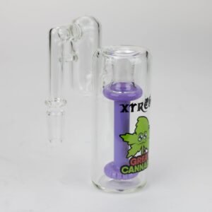 xtreme 5" glass bong showerhead diffuser ash catcher