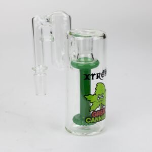xtreme 5" glass bong showerhead diffuser ash catcher