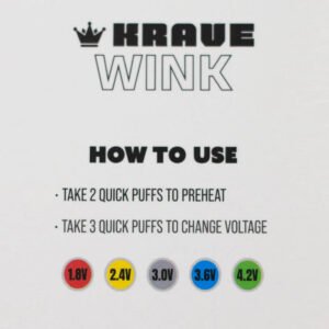 krave wink 510 battery
