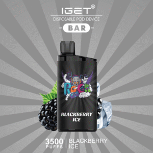iget blackberry ice 3500 puffs disposable vape