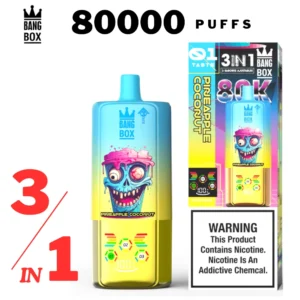 bangbox 80000 puffs – multiple flavor
