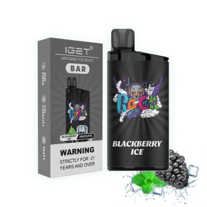 iget bar blackberry pomegranate cherry ice 3500 puffs disposable vape