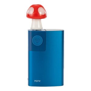 potv x empire glass red & white mushroom