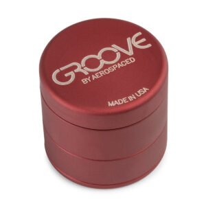 groove by aerospaced 2" 4 piece grinder / sifter