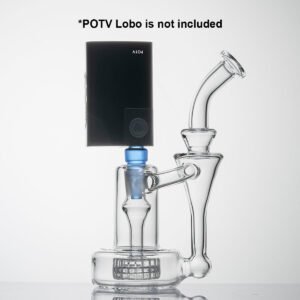 potv recycler glass bubbler