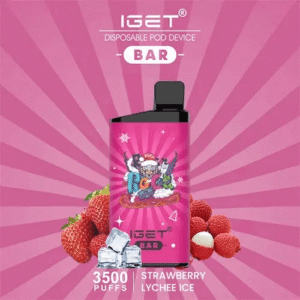 iget bar quadruple berry 3500 puffs disposable vape