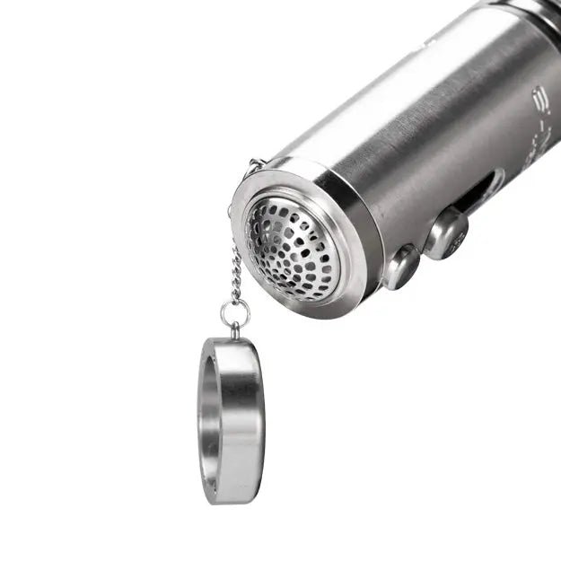 the sunakin sunpipe h2og stainless steel & glass waterpipe the sunakin sunpipe h2og stainless steel & glass waterpipe