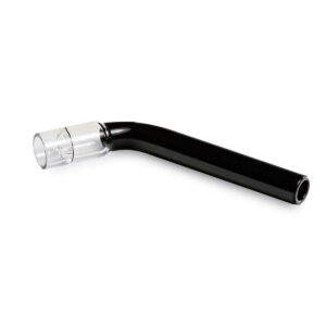 black glass mouthpiece for arizer air, air 2, air max, solo, solo 2, solo 2 max, solo 3