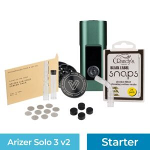 arizer solo 3 v2 starter vaporizer kit
