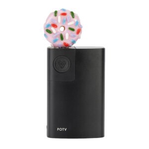 potv x empire glass pink frosted donut