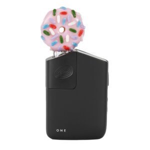 potv x empire glass pink frosted donut