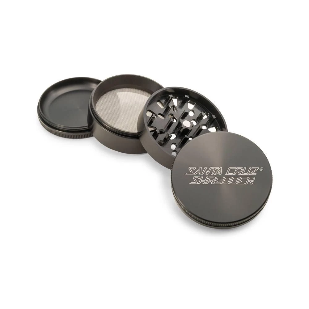santa cruz shredder 4 piece grinder choose small, medium or large santa cruz shredder 4 piece grinder choose small, medium or large