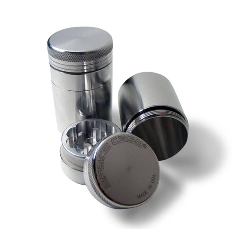 space case grinder and storage container space case grinder and storage container