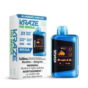 kraze hd mega – disposable vape (20k)
