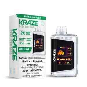 kraze hd mega – disposable vape (20k)
