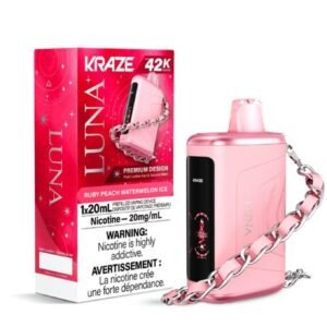 kraze luna – disposable vape (42k puffs)
