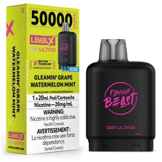 level x g2 ultra – flavour beast pods (50k) level x g2 ultra – flavour beast pods (50k)