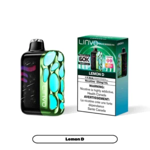 linvo rave 60k pro – disposable vape (60,000 puffs)