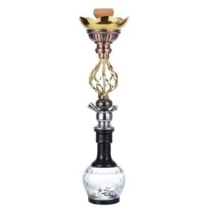 27 inches twist wrought hookah