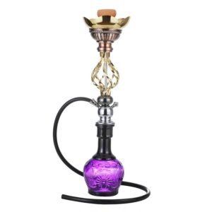 27 inches twist wrought hookah