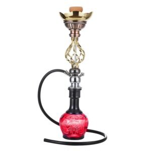 27 inches twist wrought hookah