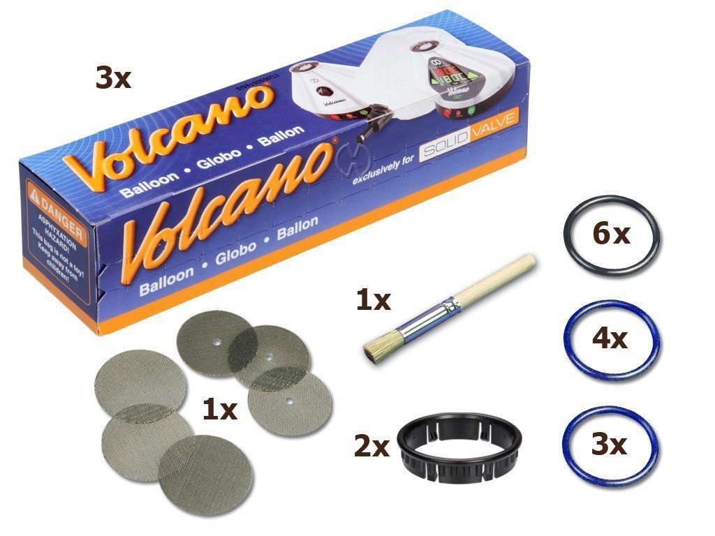 volcano classic solid valve wear & tear set volcano classic solid valve wear & tear set