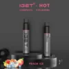 iget hot 5500 puffs blackberry pomegranate cherry ice