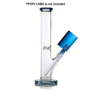 potv straight tube glass bubbler