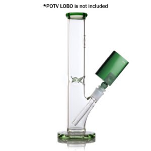 potv straight tube glass bubbler