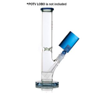 potv straight tube glass bubbler