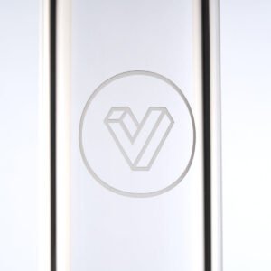 potv straight tube glass bubbler