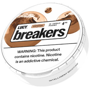 lucy breakers nicotine pouches espresso 5 pack