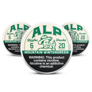 alp mountain wintergreen 6mg nicotine pouches