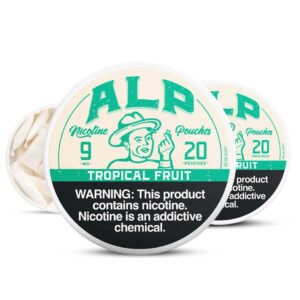 alp tropical fruit 9mg nicotine pouches