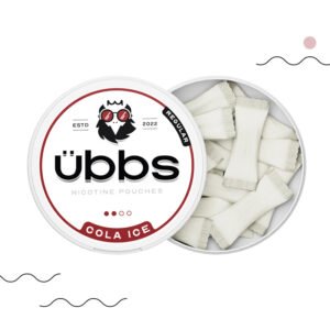 Übbs cola ice nicotine pouches