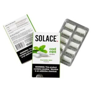 solace cool mint nicotine gum
