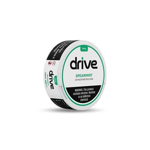 drive nicotine pouches – spearmint – 5 can drive nicotine pouches – spearmint – 5 can