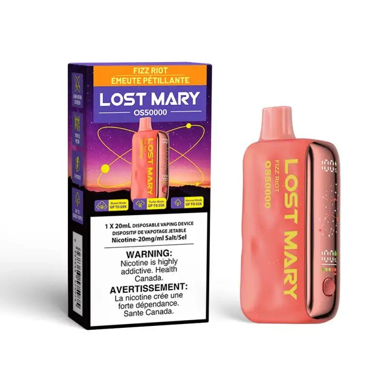 fizz riot flavour lost mary os50000 disposable vape new fizz riot flavour lost mary os50000 disposable vape new