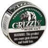 Grizzly Wide Cut Wintergreen Chewing Tobacco import placeholder for 5679