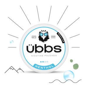 Übbs menthol nicotine pouches