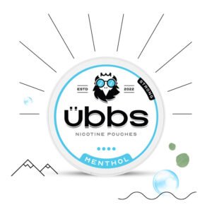 Übbs menthol nicotine pouches