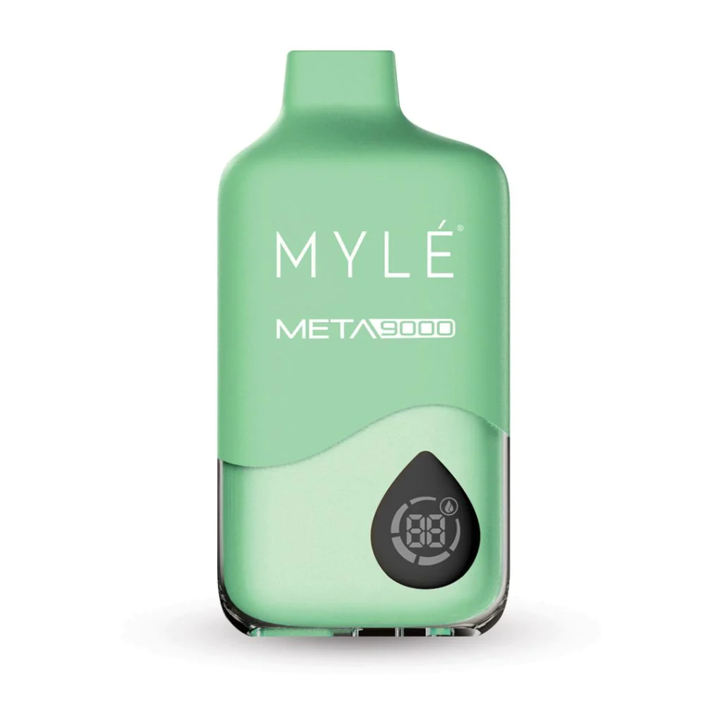 myle meta 9000 disposable 9k puffs iced mint myle meta 9000 disposable 9k puffs iced mint