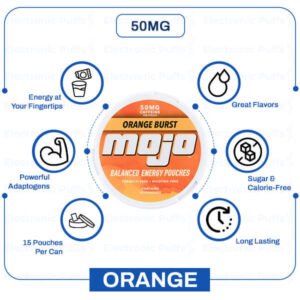 mojo caffeine energy pouch – orange burst