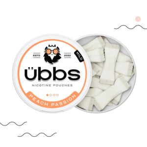 Übbs peach passion nicotine pouches