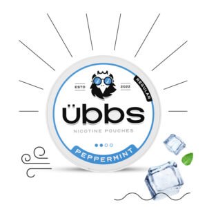 Übbs peppermint nicotine pouches